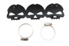 V-Twin #63788B - Black Skull Heat Shield