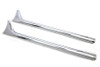 Wyatt Gatling - 36 inch Straight Fishtail Extension Set Chrome