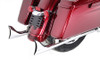 V-Twin - M8 33 inch Straight Fishtail Exhaust Extension Set Chrome