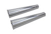 V-Twin #77440 - Chrome Megaphone Tip Set