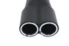 V-Twin #78778B - 2:1 24 inch Collector Turn Out Muffler Black