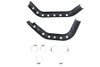 V-Twin #78545B - Drilled Heat Shield Set Black