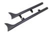 V-Twin - Indian Straight Fishtail Set Black
