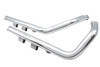 Ultima #60-218 - Ultima Exhaust 2 inch Drag Pipe Set Slash Cut Ends