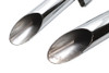 Ultima #60-218 - Ultima Exhaust 2 inch Drag Pipe Set Slash Cut Ends