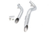 Ultima #60-360 - Big Growl Exhaust Drag Pipe Short Shots Chrome