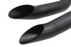 Ultima #60-361 - Big Growl Exhaust Drag Pipe Short Shots Black
