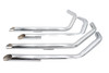 V-Twin - Factory Sample MCM Illusion Drag Pipe Set Chrome