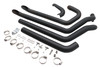 Wyatt Gatling #2478 - Wyatt Gatling FXST Street Fighter Drag Pipe Set Black
