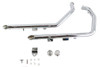 V-Twin #8811 - Wyatt Gatling Exhaust Drag Pipe Set Slash Cut