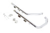 V-Twin #8811 - Wyatt Gatling Exhaust Drag Pipe Set Slash Cut