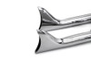 V-Twin - Indian Straight Fishtail Set Chrome