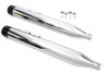 V-Twin #9988 - Muffler Set with Black Hollow Point End Tips