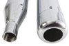V-Twin #3705 - 4 inch Muffler Set with Chrome Hollow Point End Tips