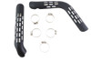V-Twin #72846AB - Exhaust Heat Shield Set Perforated Style Black