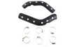 V-Twin #75028AB - XL Heat Shield Set Black