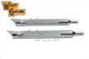 V-Twin - Factory Sample Wyatt Gatling Muffler Set With Shark Tail