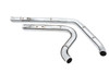 V-Twin - Factory Sample Wyatt Gatling Drag Exhaust Pipe Set Short