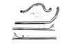 V-Twin - Factory Sample True Dual Header with Fishtails Chrome