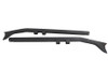 V-Twin #7977 - FLT Upsweep Straight Fishtail Set Black