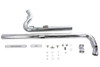 V-Twin #8115 - Exhaust Drag Pipe Set Chrome Shotgun Style