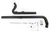V-Twin #8116 - Exhaust Drag Pipe Set Black Shotgun Style
