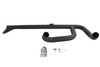 Wyatt Gatling #8154 - Wyatt Gatling 2:1 Fishtail Exhaust Header Pipe Black