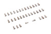 Colony - Rocker Arm Cover Screw Kit Chrome