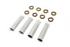 Colony - Lower Pushrod Cover Kit Cadmium Plated