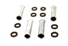 Colony - Lower Pushrod Cover Kit Cadmium Plated