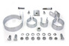 V-Twin - Chrome Exhaust System Clamp Kit