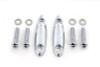 V-Twin - Chrome Turn Signal Block Off Plates