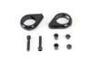 V-Twin #L12-6058GB-39 - Black Turn Signal Clamp Kit for 39mm Forks
