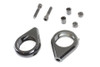 V-Twin #L12-6058GB-39 - Black Turn Signal Clamp Kit for 39mm Forks