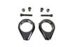 V-Twin #L12-6058GB-41 - Black Turn Signal Clamp Kit 41mm Forks