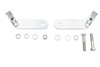 V-Twin - Chrome Universal Spotlamp Bracket Set