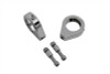 V-Twin #12-6049-39 - Chrome Turn Signal Clamp Kit 39mm Forks