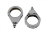 V-Twin #76673S4 - Turn Signal Clamp Kit For 49mm Forks