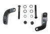 V-Twin #77567B - Black Smooth Mirror Relocation Kit