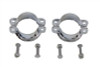 V-Twin #74785SI - Muffler Inlet Clamp Set