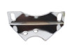 V-Twin #13474 - Chrome Regulator Mount for 12 Volt Generator