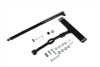 V-Twin - Black Replica Seat Post and T Kit
