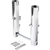 Performance Machine (PM) #0208-2173-CH - Fork Legs - Chrome - Lower - Dual Disc