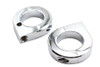 V-Twin - Chrome 1-1/4 inch Universal Mount Clamp Set
