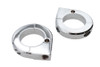 V-Twin - Chrome Universal Mount Clamp Set 1-3/8 inch