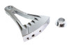 V-Twin #76061A - Side Mount Tail Lamp Bracket Curved