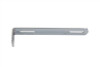 V-Twin - Angle Exhaust Bracket Chrome