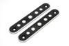 V-Twin #0015 - Black Spotlamp Eliminator Bracket Set