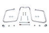 V-Twin #S77-0146 - Chrome Saddlebag Support Set