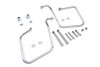 V-Twin #S77-0146 - Chrome Saddlebag Support Set